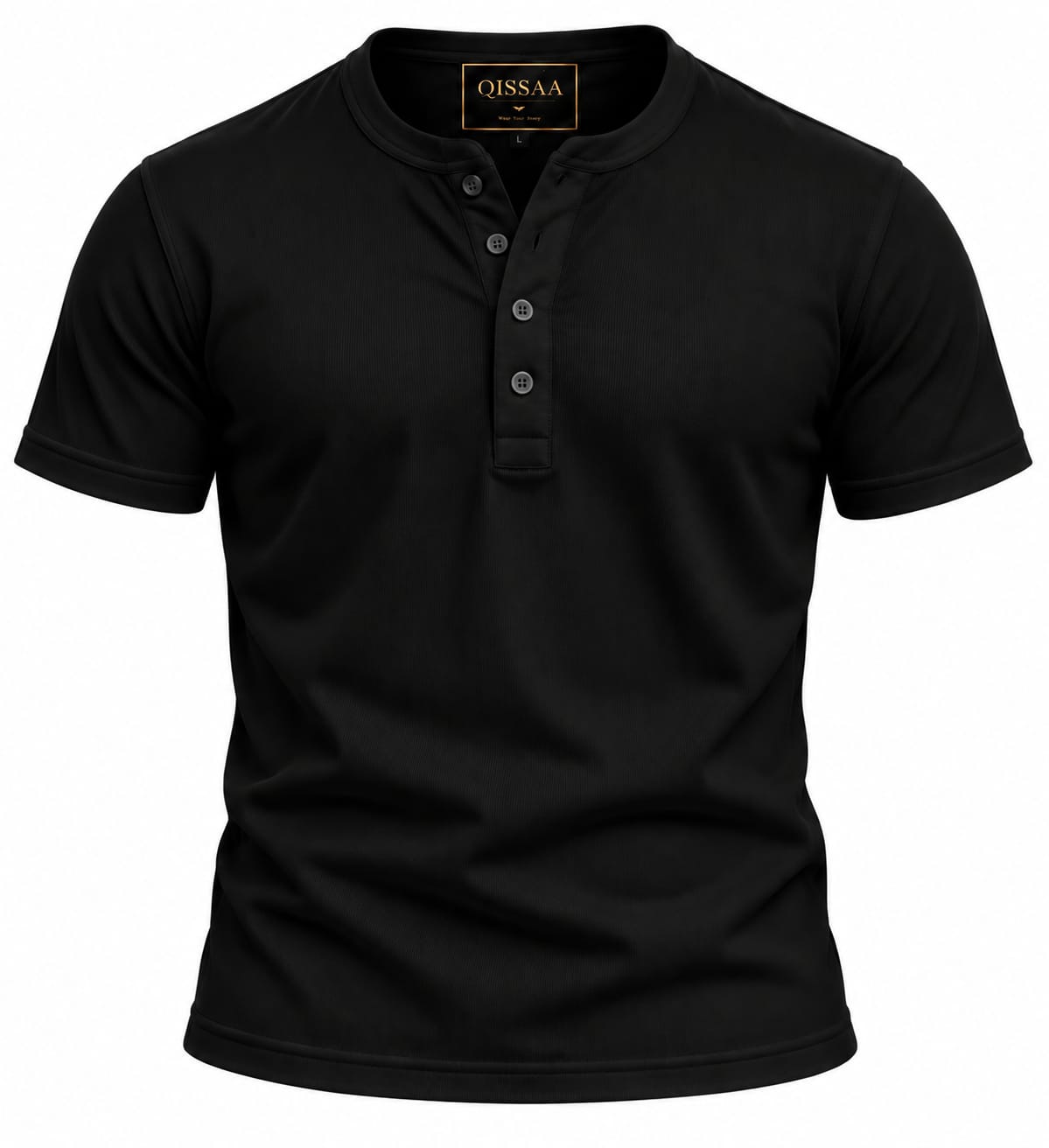 Half black Henley — Henley