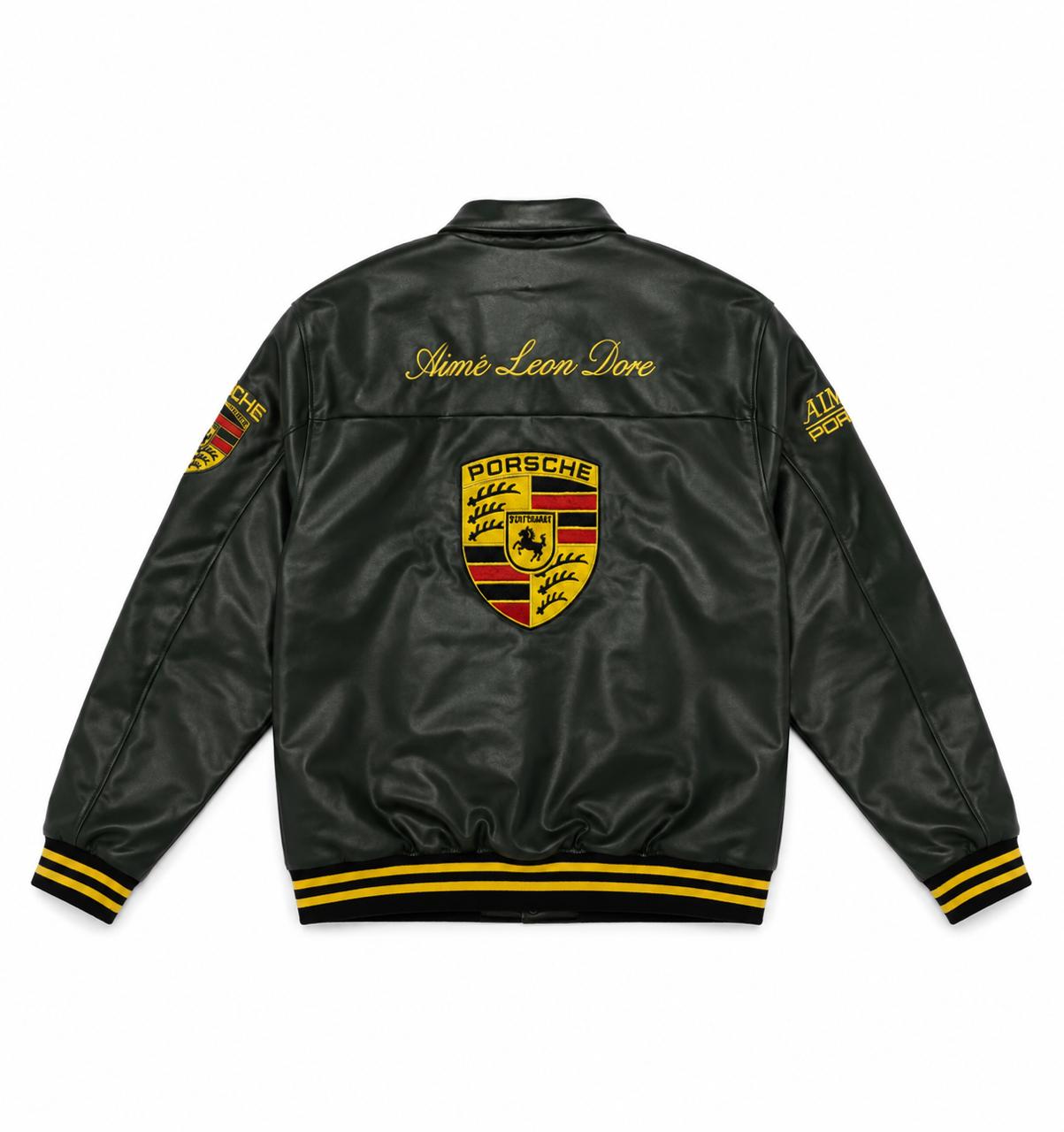 Porsche Green Jacket — back