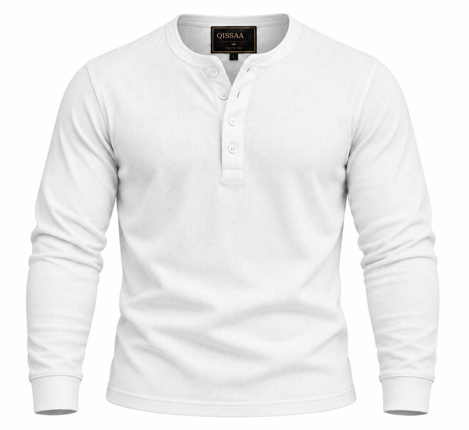 White Henley — Henley